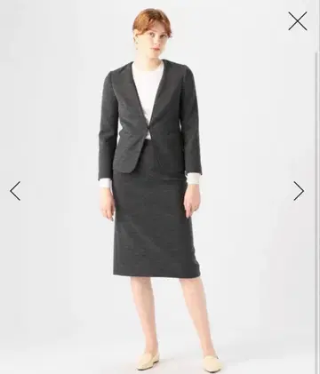 TOMORROWLAND 울 나일론 클리어 분또 노카라 자켓