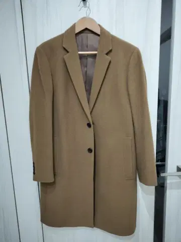 CK CALVIN KLEIN 체스터 코트 카멜