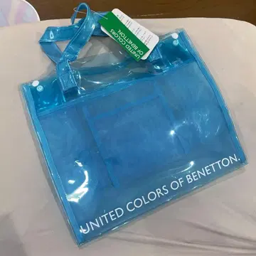 UNITED COLORS OF BENETTON 비닐 토트백