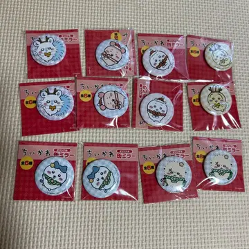 세븐일레븐 치이카와 (먼작귀) 캔 거울 (총 6종 x 2개=12개)