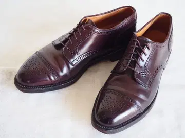 Alden 2145 Cordovan Medallion Cap Bluche