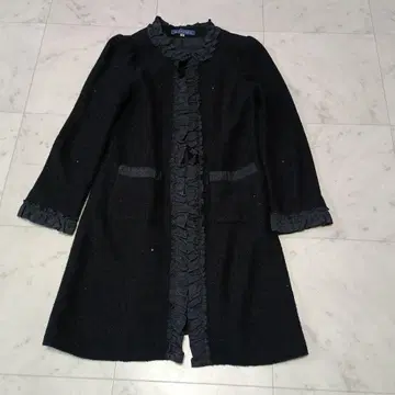 엠즈 그레이시 프릴 롱 코트 38 스팽글