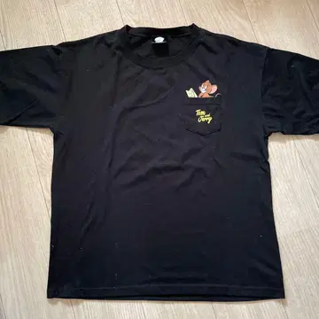 톰과 제리 T셔츠 블랙 사이즈 M