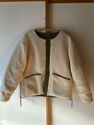 TAION 타이온 / 리버서블 플리스 퀼팅 다운 자켓