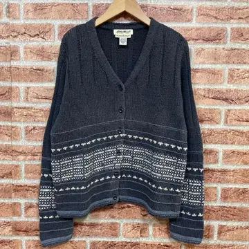 에디바우어 Eddie Bauer V넥 가디건 그레이