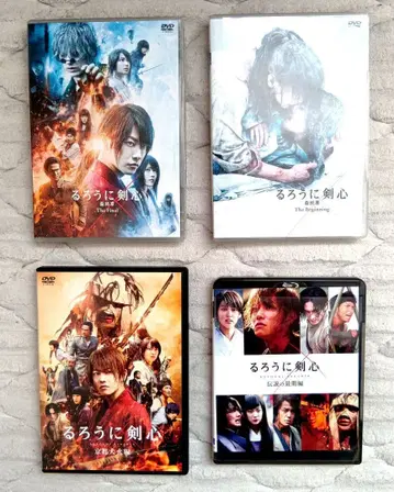 [새상품급] 바람의 검심 DVD Blu-ray 4장 세트