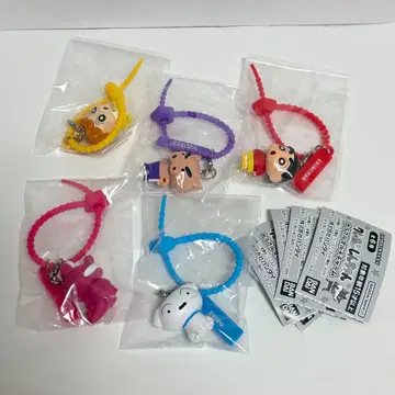 [ 새상품 ] 짱구는 못말려(크레용 신짱) 컬러풀 멀티 참 5종 세트