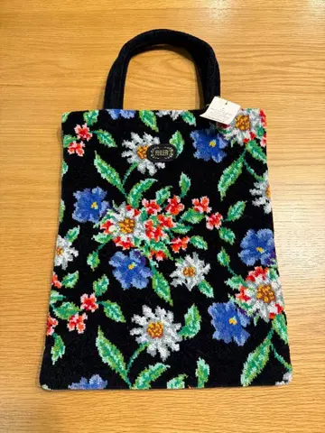 [ 미사용 새상품 ] FEILER 플라워 무늬 토트백