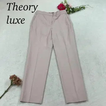 K119 새상품급 M 띠어리 럭스 마 혼방 슬랙스 핑크 여성용