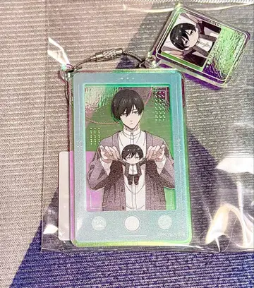 이토시 린 오로라 아크릴 키링 마루이 안고 블루 록