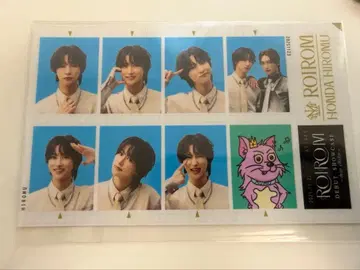ROIROM 혼다 히로무 증명사진풍 스티커