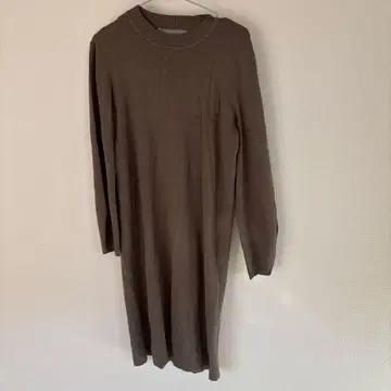 theory luxe 브라운 롱 원피스