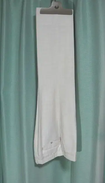 화이트 남성 바지 [ 아이보리 원단 ]