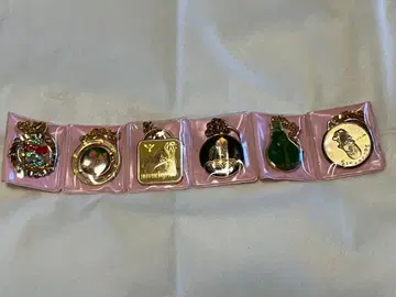 싱가포르 관광 명소 키링 6개 세트