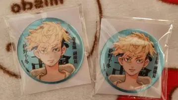 도쿄 리벤저스 매트 메탈릭 캔뱃지 마츠노