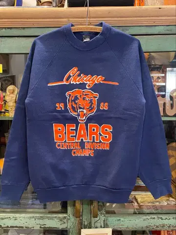 빈티지 구제 의류 USA 제작 80s SCREENSTARS 맨투맨 네이비