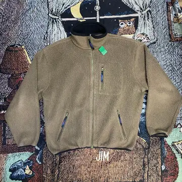 90s LLBean 엘엘빈 보아 플리스 자켓 카키