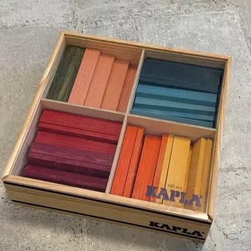 KAPLA 카플라 옥토컬러 100피스 쌓기 놀이 블록