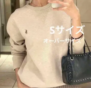 POLO 랄프 로렌 맨투맨 베이지