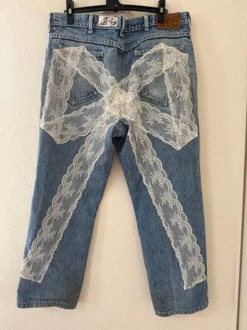 오하시 상점 에비수 리본 데님