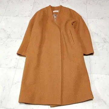 Plage 플라주 노카라 롱 코트 36