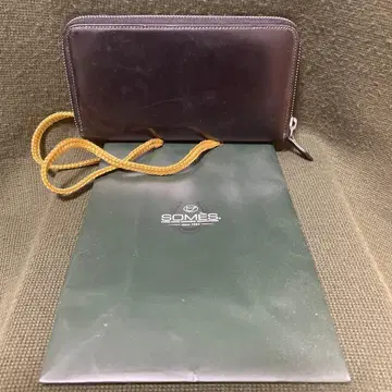 소메스 안장 장지갑