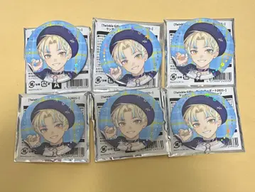 니지산지 히바치 마나 랜덤 캔뱃지 6개