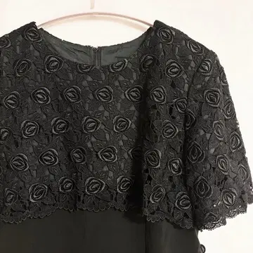 ZSAZSANOIR 원피스 꽃무늬 레이스 포멀 일본제 9호