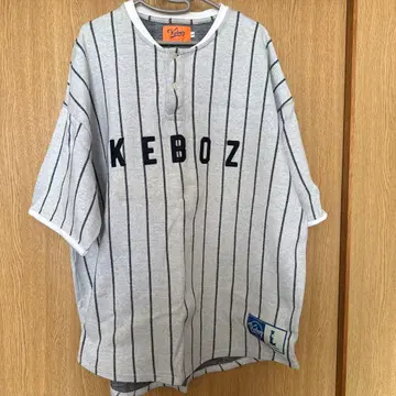Keboz 스트라이프 베이스볼 셔츠 L 사이즈