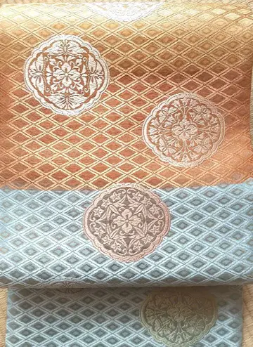 미사용 새상품 후쿠로 오비 고급품 입소비시마루몬양 카스리지