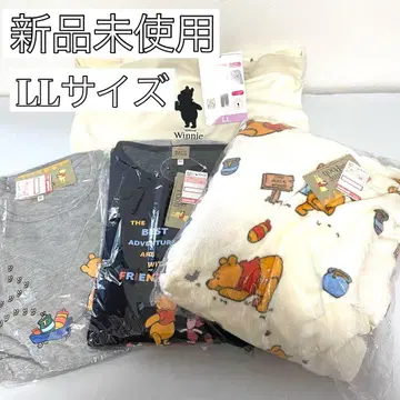 새상품 곰돌이 푸 LL사이즈 빅 사이즈 파자마 룸웨어