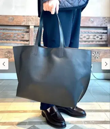 BEAMS LIGHTS 극세사 토트백 블랙