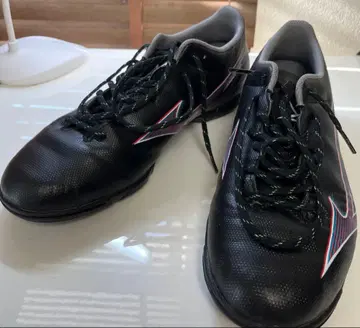 미즈노 알파 축구 트레이닝 슈즈 27cm 블랙