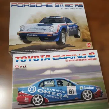 NuNu 1/24 포르쉐 911 BEEMAX 1/24 도요타 카리나 E