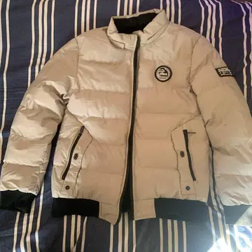 다운 자켓 라이트 그레이 블랙 1 of 1 할리데이비슨 양면