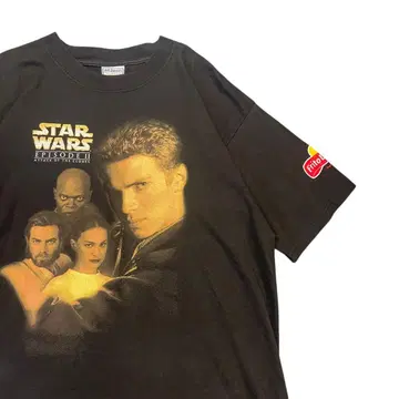 구제 의류 00년대 스타 워즈 에피소드 2 T셔츠 빈티지