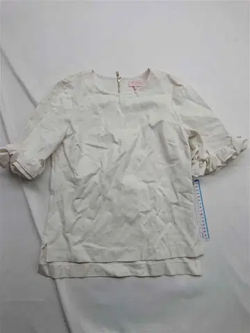 테드베이커 WMB-KAYLLE-WH9W 프릴 슬리브 블라우스 여성용