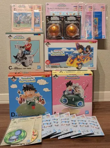 드래곤볼 제일복권 라스트 원 A상 C상 D상 기타 하위상 세트