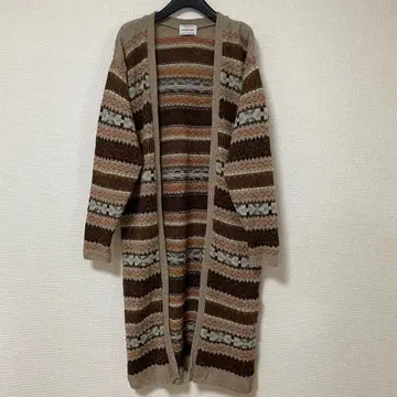 아일랜드타이드 ISLAND TIDES 롱 니트 영국제 새상품급 가을/겨울