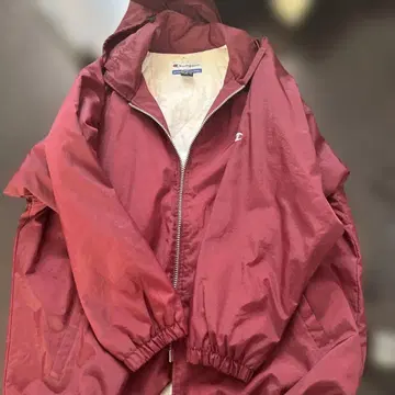 Champion 나일론 자켓 버건디