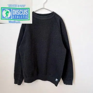 DISCUS ATHLETIC 디스커스 다크 그레이 맨투맨 M