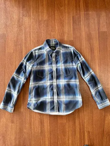 론 헤르만 빈티지 체크 긴팔 셔츠 S