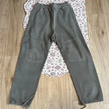 키네마 pigment 염색 스웨트 팬츠