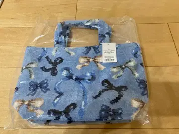 [미사용 새상품] FEILER 페이러 플래터 리본 토트백