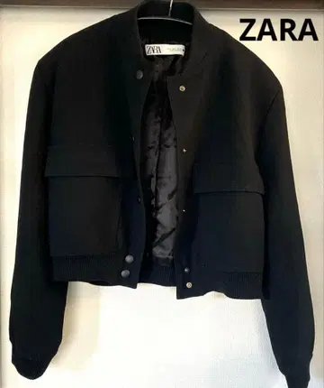 [ 새상품급 ] 자라 ZARA 숏 블루종 심플