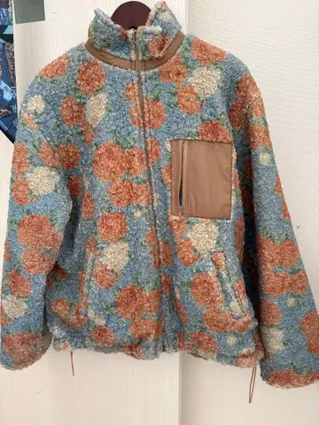 Jouetie 꽃무늬 플리스 자켓 L 사이즈