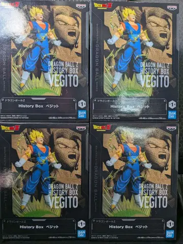 드래곤볼 Z 피규어 베지트 History Box 4체 세트