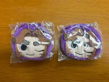 닌타마 미니 파우치 키링 히라타키야샤마루 2개