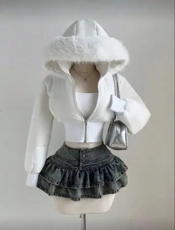 shein 쉬인 186558328 퍼 다운