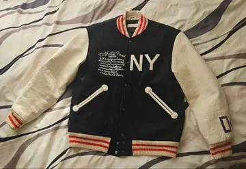 Mitchell & Ness NY 바시티 자켓